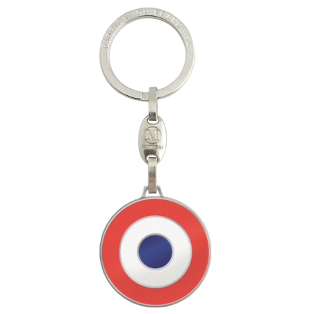 Keyring French Cockade Metal Made in France