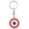 Keyring French Cockade Metal Made in France