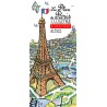 Illustrated Paris Map to Display Made in France