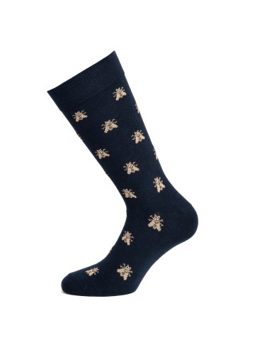 Chaussettes Napoléon - Les Abeilles d'Or - Bordeaux Fabriquées en France