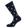 Chaussettes Napoléon - Les Abeilles d'Or - Bordeaux Fabriquées en France