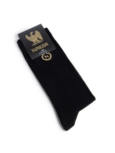 The Emperor Socks - Black Made in France
