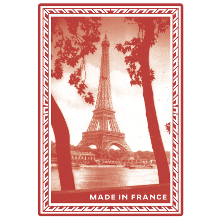 54 Card Deck Game - Red Eiffel Tower - Made In France 54 Card Deck Game - Red Eiffel Tower - Made In France