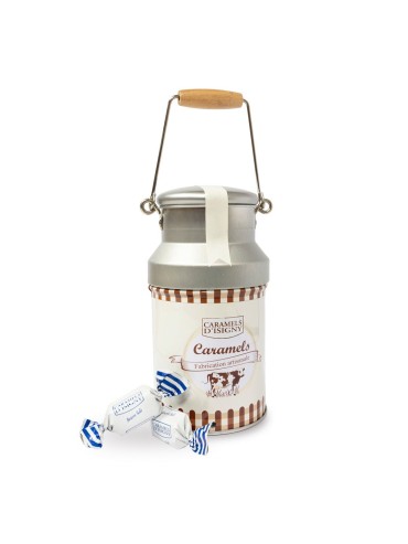 Salted Butter Caramels - Retro Milk Jug - Made in France