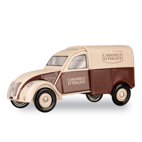 Salted Butter and Cream Caramels - Retro Citroën Box - Made in France