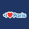 I Love Paris Keyring - Charms Bar Collection Made in France