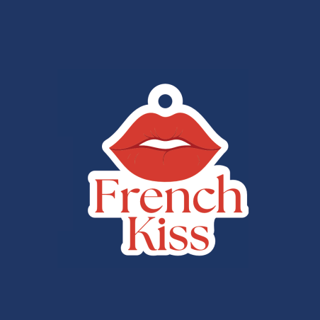 Porte-Clés French Kiss - Collection Bar à Charms Fabriqué en France