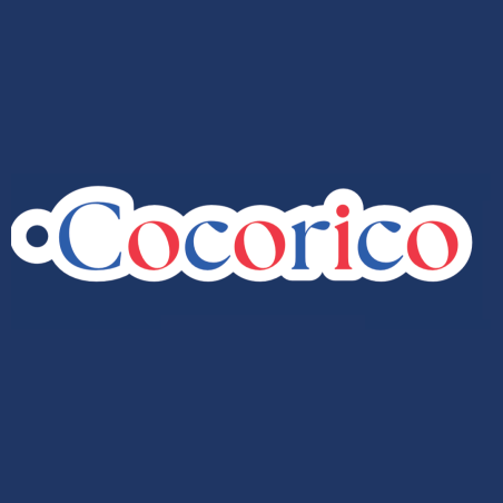 Porte-Clés Cocorico - Collection Bar à Charms Fabriqué en France