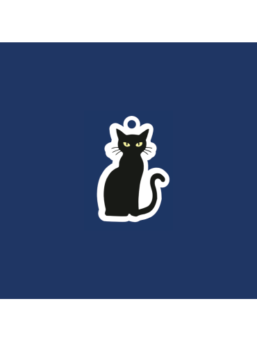 Charm Chat Noir - Collection Bar à Charms Fabriqué en France