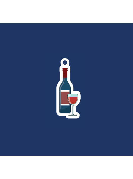 Wine Charm - Charms Bar Collection Made in France