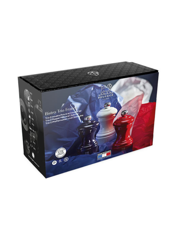Coffret Peugeot Saveurs Trio Bistro - Fabriqué en France