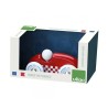 Red Mini Rally Wooden Car Made in France