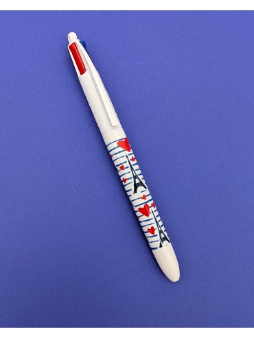 Stylo BIC 4 Couleurs - Marinière - Edition Limitée Fabriqué en France