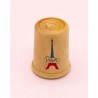 Eiffel Tower Thimble - French Wood Made in France
