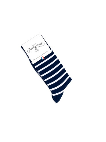 Chaussettes La Marinière Bleu Blanc Fabriquées en France