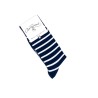 Blue White Striped Socks Made in France