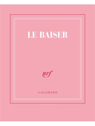 Gallimard Pocket Notebook Le Baiser Made in France