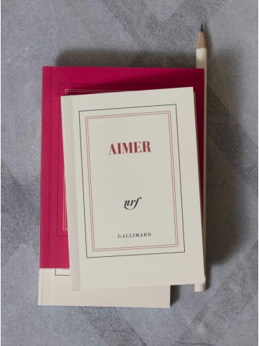 Pocket Notebook Gallimard Aimer  Made in France