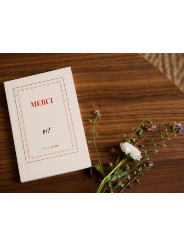 Pocket Notebook Gallimard Merci Made in France