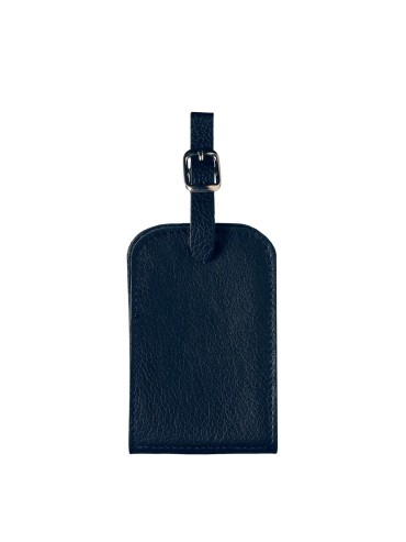 Dark Blue Luggage Tag Made in France