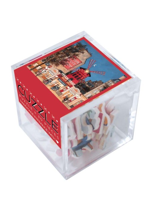 Puzzle Le Moulin Rouge by Fabienne Delacroix 30 pieces Made in France