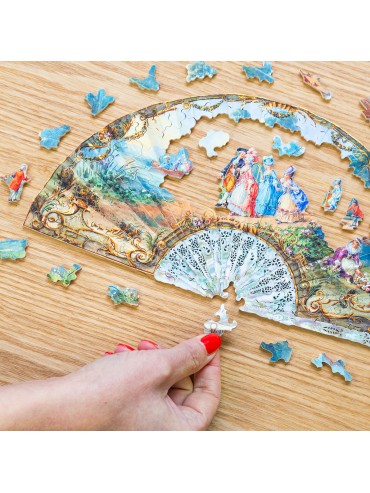 Puzzle Adulte 150 Pièces Eventail Marie-Antoinette Fabriqué en France