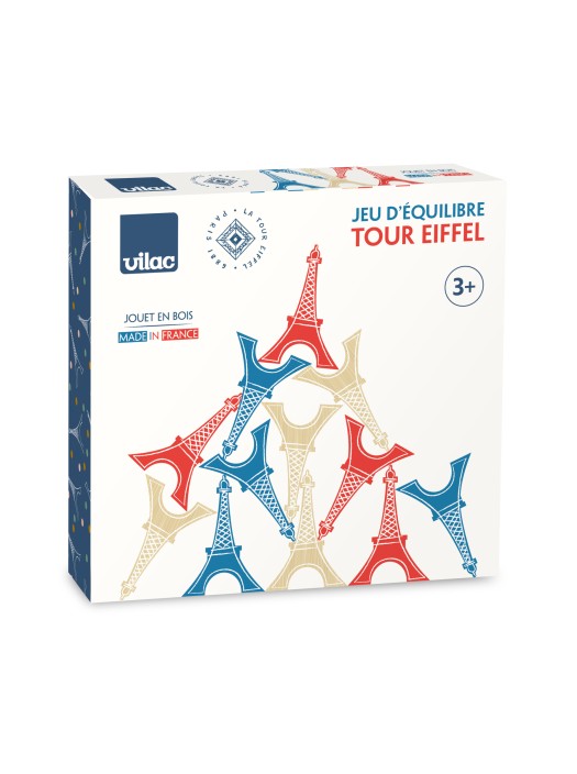 Jeu d’Équilibre Tour Eiffel Fabriqué en France par Vilac