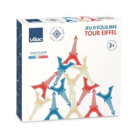 Jeu d’Équilibre Tour Eiffel Fabriqué en France par Vilac
