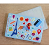 Paris Teckel Hard Card Case  Made in France.