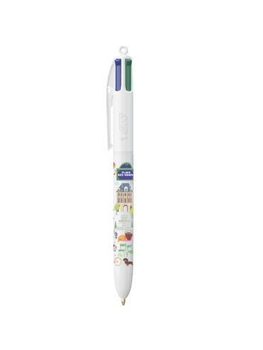 Bic 4 Colors Pen - Limited Edition Made in France - Place des Vosges