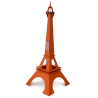 Tour "FL" La Tour Eiffel qui Clignote Orange Fabriquée en France