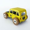 Autogami 4L La Poste la voiture en carton qui roule à l’énergie du soleil. Fabriquée en France