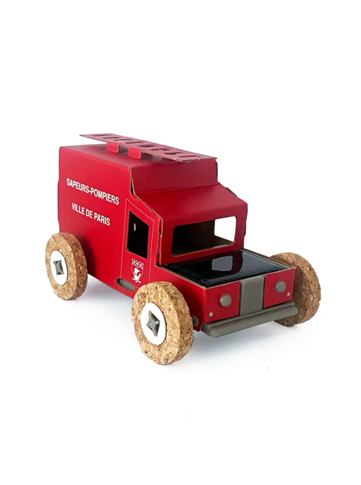Autogami City of Paris Fire Truck powered by solar energy. Made in France