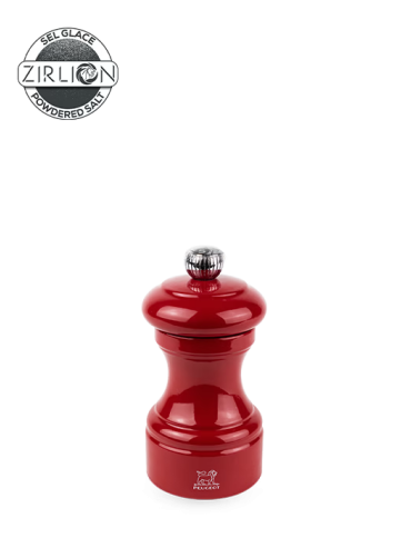 Moulin à Sel de Table Peugeot Bistrorama 10 cm - Rouge- Fabriqué en France