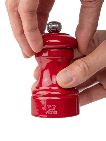 Table Salt Mill Peugeot Bistrorama 10 cm - Red - Made in France