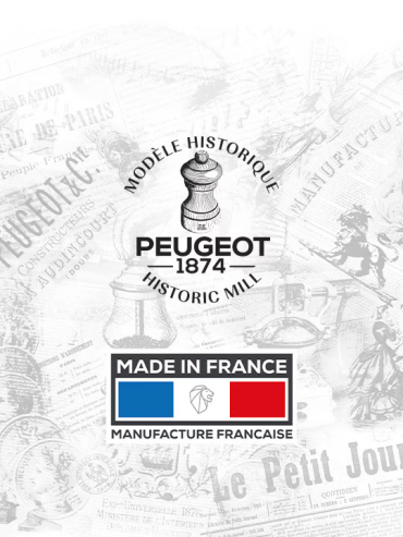 Coffret Moulin à Poivre de Table Peugeot et Moulin à Poivre de Table Peugeot 10 cm  - Fabriqué en France