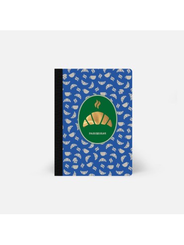 Carnet A5 Croissant 96 Pages Fabriqué à Paris