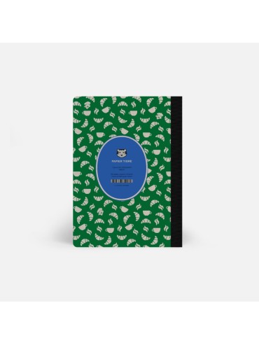 Carnet A5 Croissant 96 Pages Fabriqué à Paris