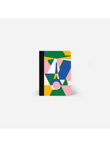 A6 Notebook Pink Tower Made in Paris