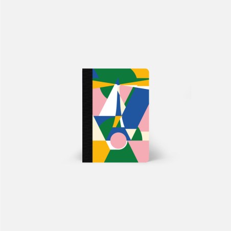A6 Notebook Pink Tower Made in Paris