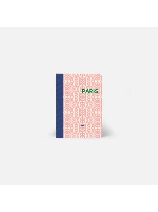 A6 Notebook Pink Paris Paris Made in Paris
