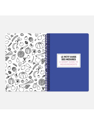 Canvas Recipe Notebook - A5 173 Pages Made in Paris
