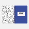Canvas Recipe Notebook - A5 173 Pages Made in Paris