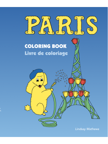 Paaris Sports Coloring Book Made In France