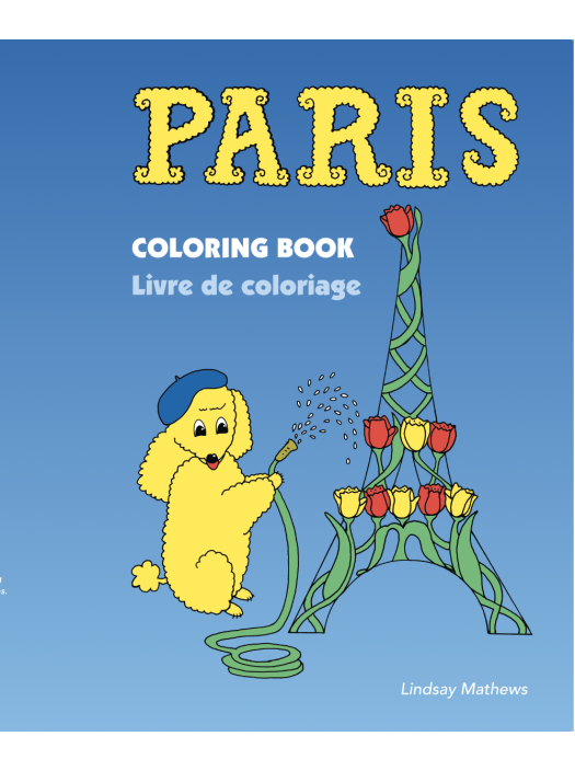 Paaris Sports Coloring Book Made In France