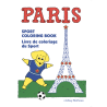 Paris Sports Coloring Book printed in France