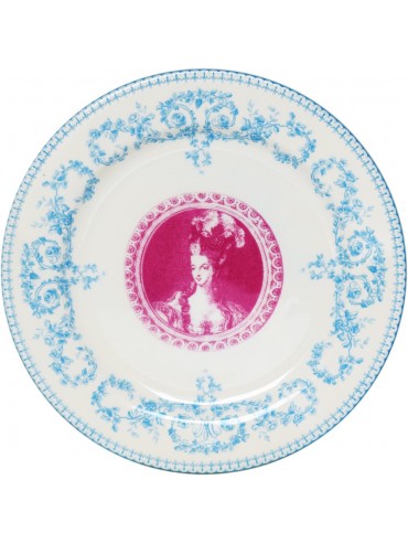 Assiettes mignardises Versailles - Marie Antoinette Faïence Gien